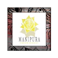 Chakras Yoga Framed Manipura V2 Fine Art Print
