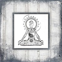 Gypsy Yoga V1 2 Fine Art Print