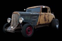 1934 Plymouth Roadster Fine Art Print