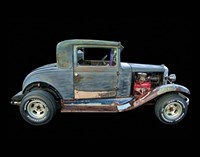Old Rusted Coupe Fine Art Print