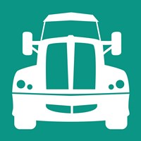 Front View Trucks Set I - Teal Fine Art Print