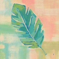 Beach Cove Leaves III Fine Art Print