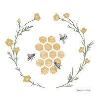 Happy to Bee Home III Fine Art Print