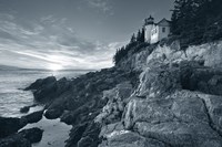 Bass Harbor Head Sunset no Border Fine Art Print
