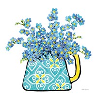Floral Teacups IV Fine Art Print