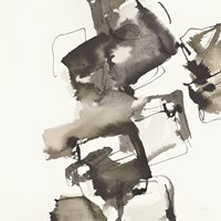 Stacked I Greige Fine Art Print