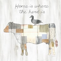 Farm Family VI Framed Print