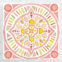Citrus Tile IV v2 Fine Art Print