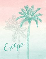 Sunset Palms IV Fine Art Print