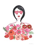 Valentine Chic I no Words Fine Art Print