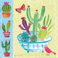Cacti Garden III Fine Art Print
