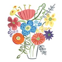 Floral Medley I Fine Art Print