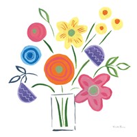 Floral Medley II Fine Art Print