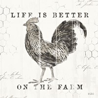 Farmhouse Fresh III Framed Print