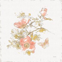 Watery Blooms IV Fine Art Print