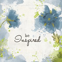 You Shine I Blue Be Inspired Fine Art Print