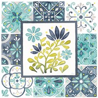 Garden Getaway Patchwork III Fine Art Print