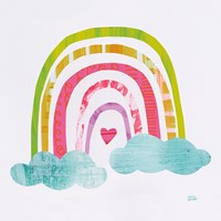 Unicorn Magic VII Sq Fine Art Print