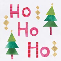 Christmas Collage I Fine Art Print