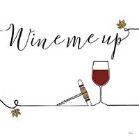 Underlined Wine VII Fine Art Print