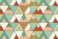 Southwest Geo X Framed Print