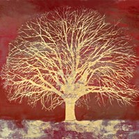 Crimson Oak Fine Art Print