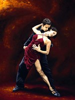 The Passion of Tango Fine Art Print