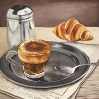 Espresso & News Fine Art Print