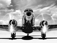 Airplaine Taking Off Fine Art Print