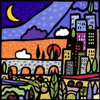 Il Ponte della Citta Fine Art Print