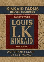 Flour Sack Kinkaid Fine Art Print