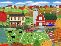 Perfect Day On The Farm Fine Art Print