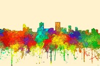 Anchorage Alaska Skyline-SG Fine Art Print