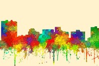 Arlington Texas Skyline-SG Fine Art Print