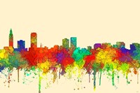 Baton Rouge Louisiana Skyline-SG Fine Art Print