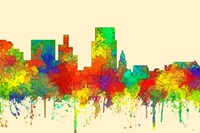 Boise Idaho Skyline-SG Fine Art Print