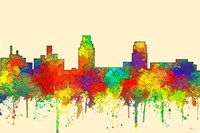 Camden New Jersey Skyline-SG Fine Art Print