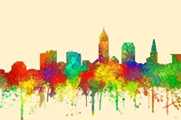 Cleveland Ohio Skyline-SG Fine Art Print