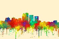 Louisville Kentucky Skyline-SG Fine Art Print