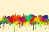 Madison Wisconsin Skyline-SG Fine Art Print