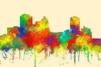 Montgomery Alabama Skyline-SG Fine Art Print