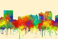 Newport News Virginia Skyline-SG Fine Art Print