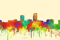 Omaha Nebraska Skyline-SG Fine Art Print