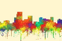 Parsippany New Jersey Skyline-SG Fine Art Print