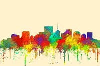 Richmond Virginia Skyline-SG Fine Art Print