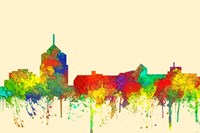 Roanoke Virginia Skyline-SG Fine Art Print