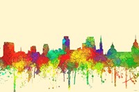 Sacramento California Skyline-SG Fine Art Print
