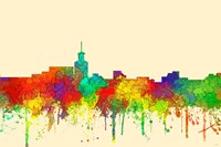 Santa Fe New Mexico Skyline-SG Fine Art Print