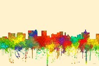 Topeka Kansas Skyline SG Fine Art Print