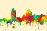 Virginia Beach Virginia Skyline SG Fine Art Print